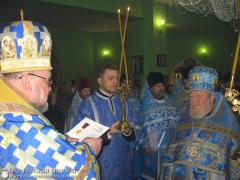 Архиепископ Артемий принял участие в торжествах по случаю 15-летия со дня освящения  нижнего храма прихода Благовещения города Волковыска