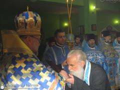 Архиепископ Артемий принял участие в торжествах по случаю 15-летия со дня освящения  нижнего храма прихода Благовещения города Волковыска