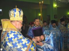 Архиепископ Артемий принял участие в торжествах по случаю 15-летия со дня освящения  нижнего храма прихода Благовещения города Волковыска