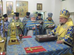 Архиепископ Артемий принял участие в торжествах по случаю 15-летия со дня освящения  нижнего храма прихода Благовещения города Волковыска