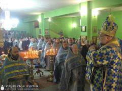 Архиепископ Артемий принял участие в торжествах по случаю 15-летия со дня освящения  нижнего храма прихода Благовещения города Волковыска
