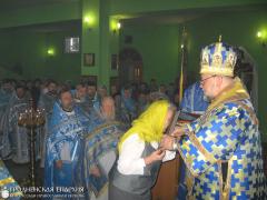 Архиепископ Артемий принял участие в торжествах по случаю 15-летия со дня освящения  нижнего храма прихода Благовещения города Волковыска