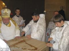 Архиепископ Артемий совершил чин освящения храма Виленских мучеников микрорайона Ольшанка города Гродно