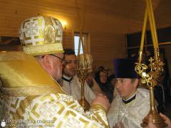 Архиепископ Артемий совершил чин освящения храма Виленских мучеников микрорайона Ольшанка города Гродно