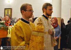 Архиепископ Артемий совершил литургию в домовой церкви святителя Николая