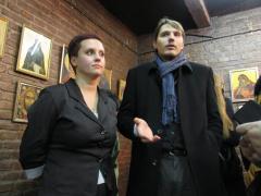 с 8 по 13 декабря в галерее "У Майстра" проходит выставка работ воспитанников детской иконописной студии «Покров»