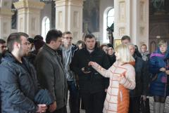 Православная молодежь из Польши с экскурсией в Свято-Покровском соборе