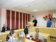 В лицее города Скидель состоялась встреча со священником на тему "Право на жизнь"