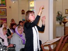 Рождественское выступление хора белорусской духовной музыки «Бацькаўшчына» в храме святителя Луки