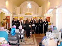 Рождественское выступление хора белорусской духовной музыки «Бацькаўшчына» в храме святителя Луки