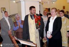 Рождественское выступление хора белорусской духовной музыки «Бацькаўшчына» в храме святителя Луки