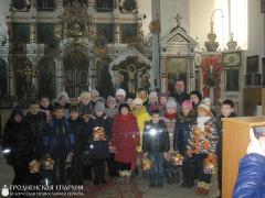 Празднование Рождества Христова в Озерах