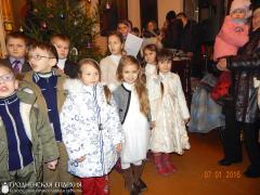 Рождественские мероприятия на приходе Николая Чудотворца поселка Берестовица