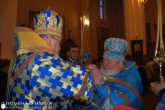 Архиепископ Артемий совершил литургию в кафедральном соборе Волковыска