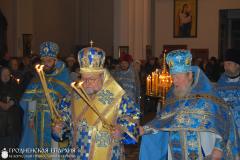 Архиепископ Артемий совершил литургию в кафедральном соборе Волковыска