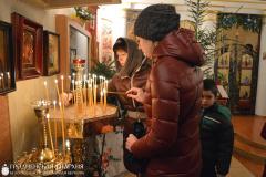 Божественная литургия для детей-инвалидов в Волковыске