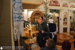 Божественная литургия для детей-инвалидов в Волковыске