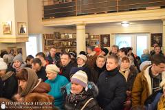 Божественная литургия для детей-инвалидов в Волковыске