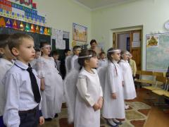 Рождественские утренники в школе и гимназии города Скидель