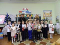 Рождественские утренники в школе и гимназии города Скидель