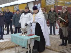 В Волковыске прошло традиционное крещенское купание