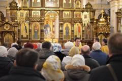 Обетом трезвости отметили в Покровском соборе новый 2016-й год