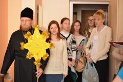 Коледование воскресная школа начала с Гродненской областной детской клинической больницы 