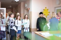 Коледование воскресная школа начала с Гродненской областной детской клинической больницы 