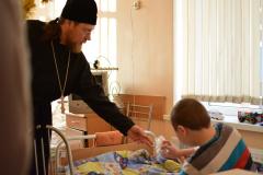 Коледование воскресная школа начала с Гродненской областной детской клинической больницы 