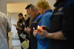 Священник Свято-Покровского собора совершил Чин великого освящения воды в цеху розлива минеральной воды в д.Поречье