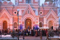 В день Крещения Господня архиепископ Артемий совершил литургию в кафедральном соборе Гродно +аудио