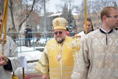 В день Крещения Господня архиепископ Артемий совершил литургию в кафедральном соборе Гродно +аудио