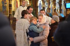 В день Крещения Господня архиепископ Артемий совершил литургию в кафедральном соборе Гродно +аудио