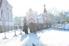 На́вечерие Богоявления (Крещенский сочельник) в Свято-Покровском соборе - 2016