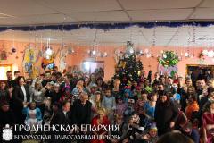 Священники Щучинского благочиния в преддверии Рождественских праздников посетили дом-интернат