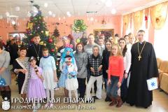 Священники Щучинского благочиния в преддверии Рождественских праздников посетили дом-интернат