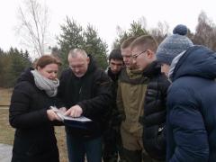 В историко-туристическом клубе при кафедральном соборе города Гродно прошло занятие на "местности"