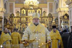 В день памяти Собора новомучеников и исповедников архиепископ Артемий совершил литургию в кафедральном соборе города Гродно