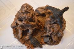 На приходе Мефодия и Кирилла города Волковыска состоялась презентация композиций из глины