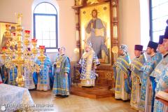 В день Сретения Господня и 20-летия со дня архиерейской хиротонии архиепископ Артемий совершил литургию в кафедральном соборе Гродно