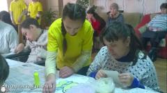 Члены братства святых равноапостольных Мефодия и Кирилла города Волковыска посетили центр дневного пребывания для детей-инвалидов