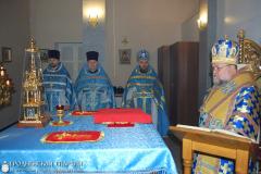 Архиепископ Артемий совершил литургию на приходе в честь иконы Божией Матери «Взыскание погибших» города Гродно