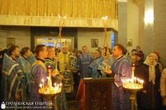 Архиепископ Артемий совершил литургию на приходе в честь иконы Божией Матери «Взыскание погибших» города Гродно