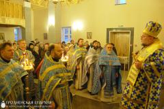 Архиепископ Артемий совершил литургию на приходе в честь иконы Божией Матери «Взыскание погибших» города Гродно