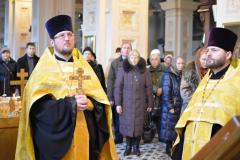 В годовщину интронизации Святейшего Патриарха Кирилла в Покровском соборе совершен благодарственный молебен