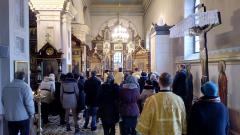 В годовщину интронизации Святейшего Патриарха Кирилла в Покровском соборе совершен благодарственный молебен