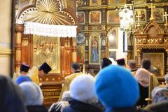 Благодарственный молебен в Покровском соборе по случаю 20-летия архиерейской хиротонии архиепископа Артемия