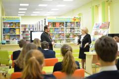 «Вирус сквернословия» - беседа протоиерея Георгия Роя со школьниками в детской библиотеке г.Гродно +Видео