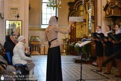 Первый день прослушиваний XV Международного фестиваля православных песнопений "Коложский благовест"