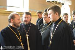 Первый день прослушиваний XV Международного фестиваля православных песнопений "Коложский благовест"